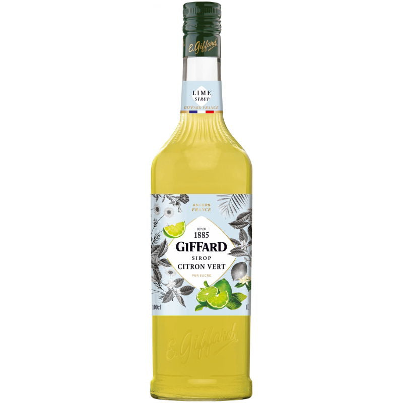 Produktbillede af Giffard Syrup Lime 1 Ltr på tilbud i premium kvalitet