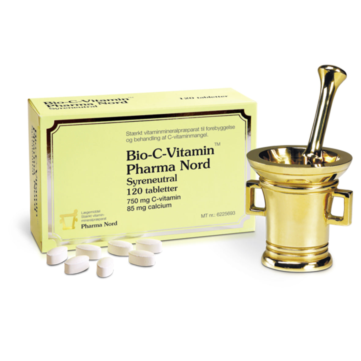 Produktbillede af Pharma Nord Bio-C-Vitamin 120 tabl. på tilbud