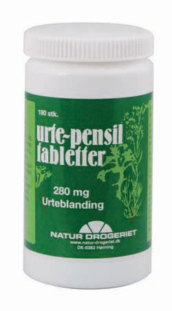 Produktbillede af ND Urte-pensil 280 mg 180 tabl. på tilbud