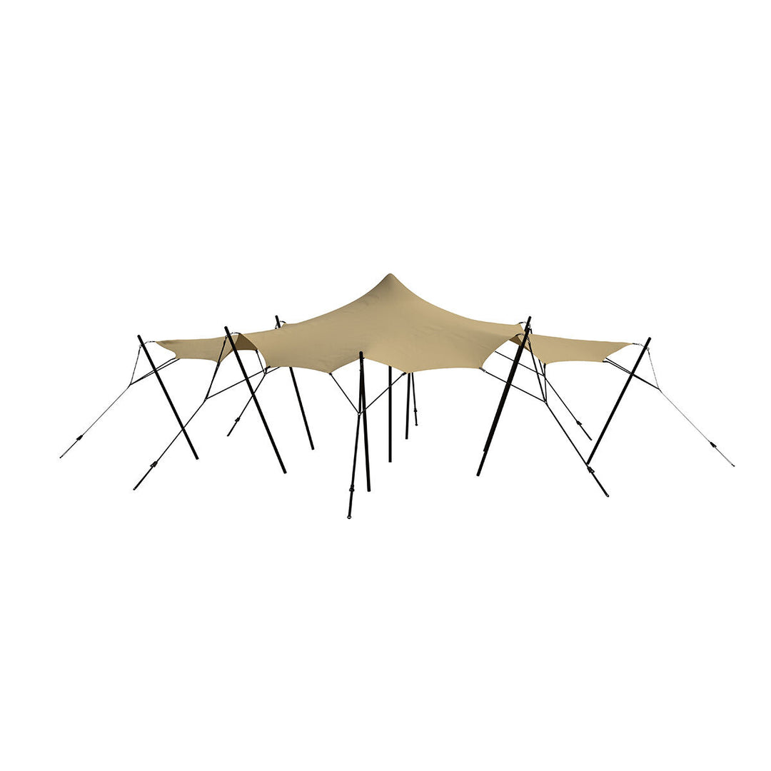 Produktbillede af Stretch tent 6x6m SAND Komplet Sand på tilbud