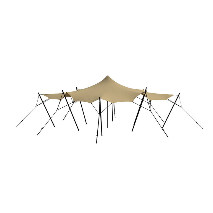 Produktbillede af Stretch tent 6x6m SAND Komplet Sand på tilbud