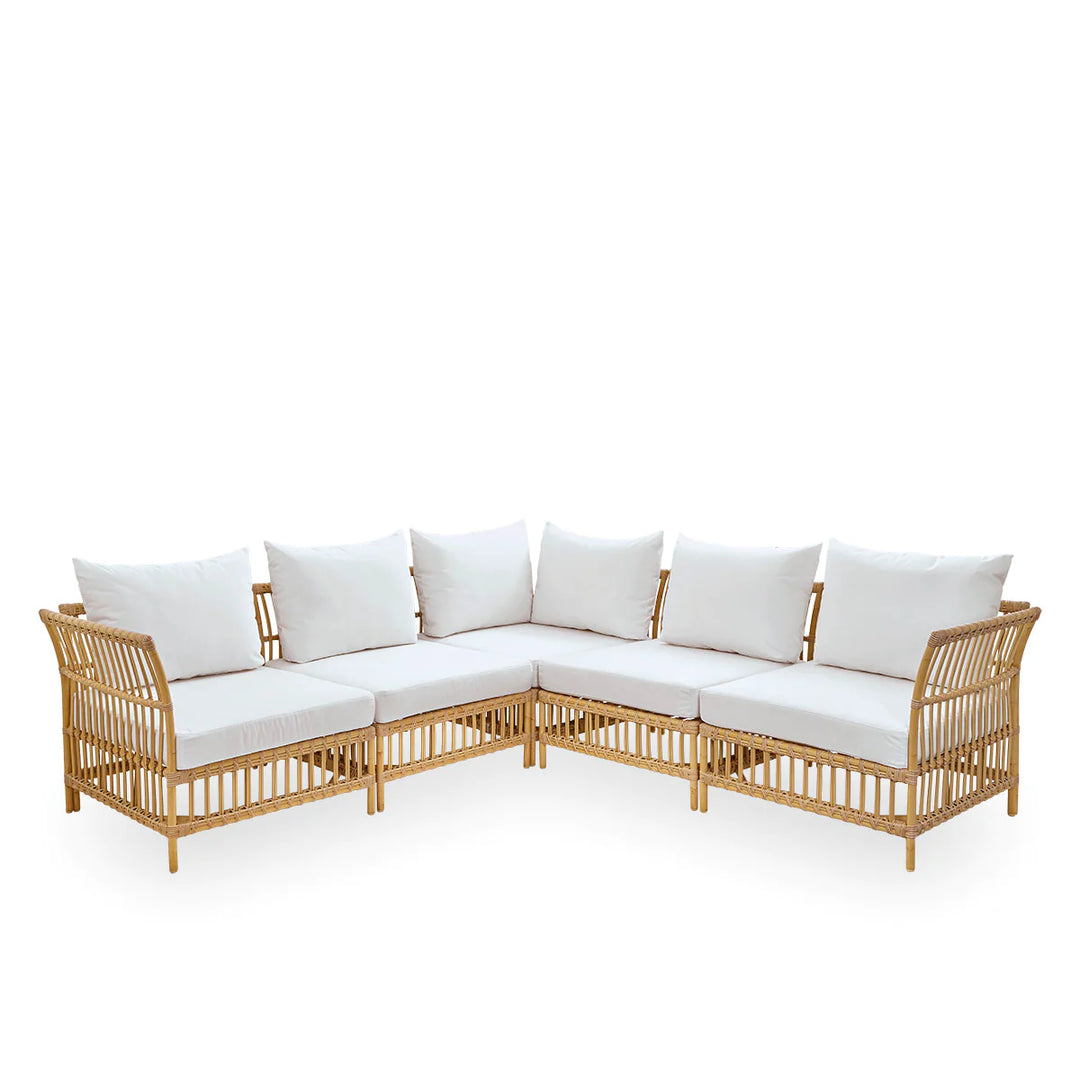Produktbillede af SIKA DESIGN MAGGIE EXTERIOR SOFA COMB 1 NATURAL INKL HYNDER i premium kvalitet