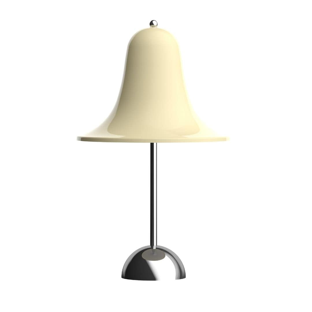 Produktbillede af Pantop Portable Bordlampe Cream White Verpan i premium kvalitet
