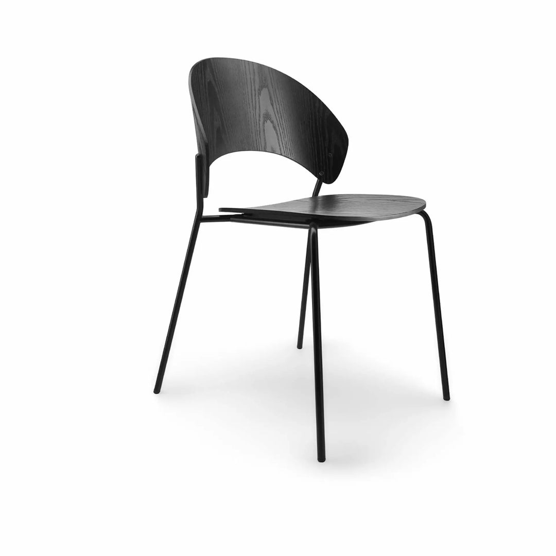 Produktbillede af PLEASE WAIT TO BE SEATED DOSINA SPISESTOL SORT EG 55 i premium kvalitet