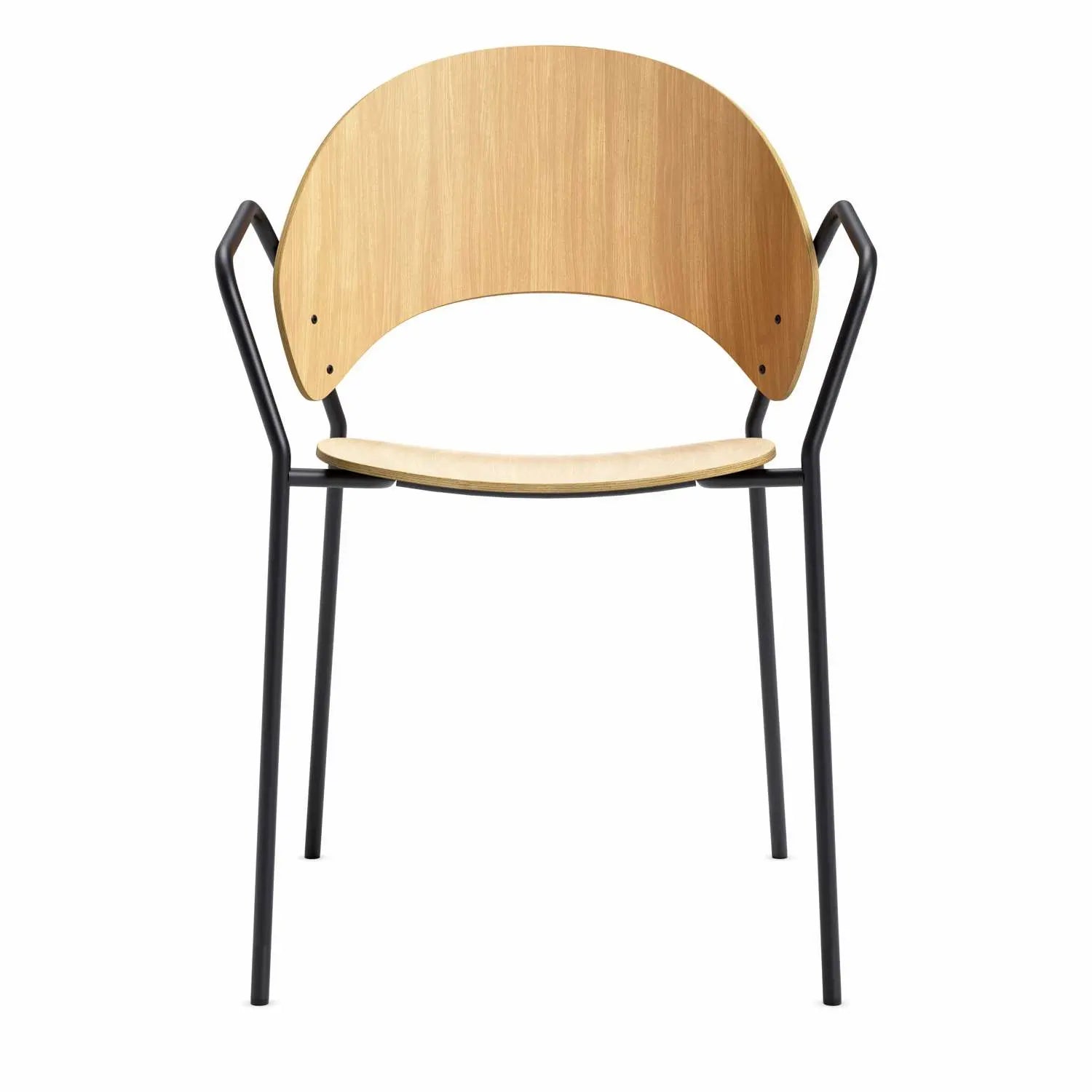 Produktbillede af PLEASE WAIT TO BE SEATED DOSINA SPISESTOL MED ARMLÆN OLIEBEHANDLET EG 55 i premium kvalitet
