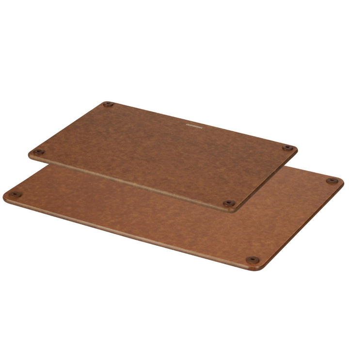 Combekk Skærebræt, brun, 2 stk.