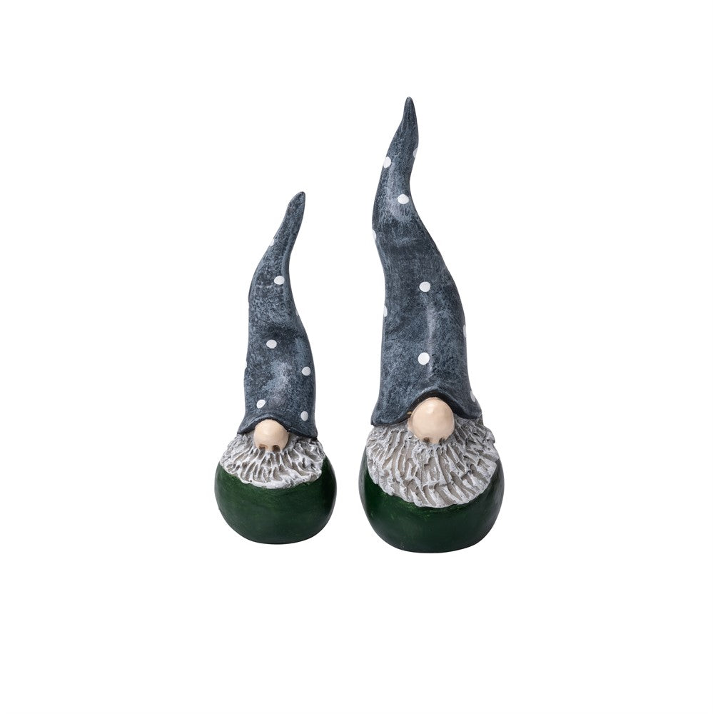 Produktbillede af Nääsgränsgården Santa High Hat green 2 stk H.7,5-10cm i premium kvalitet