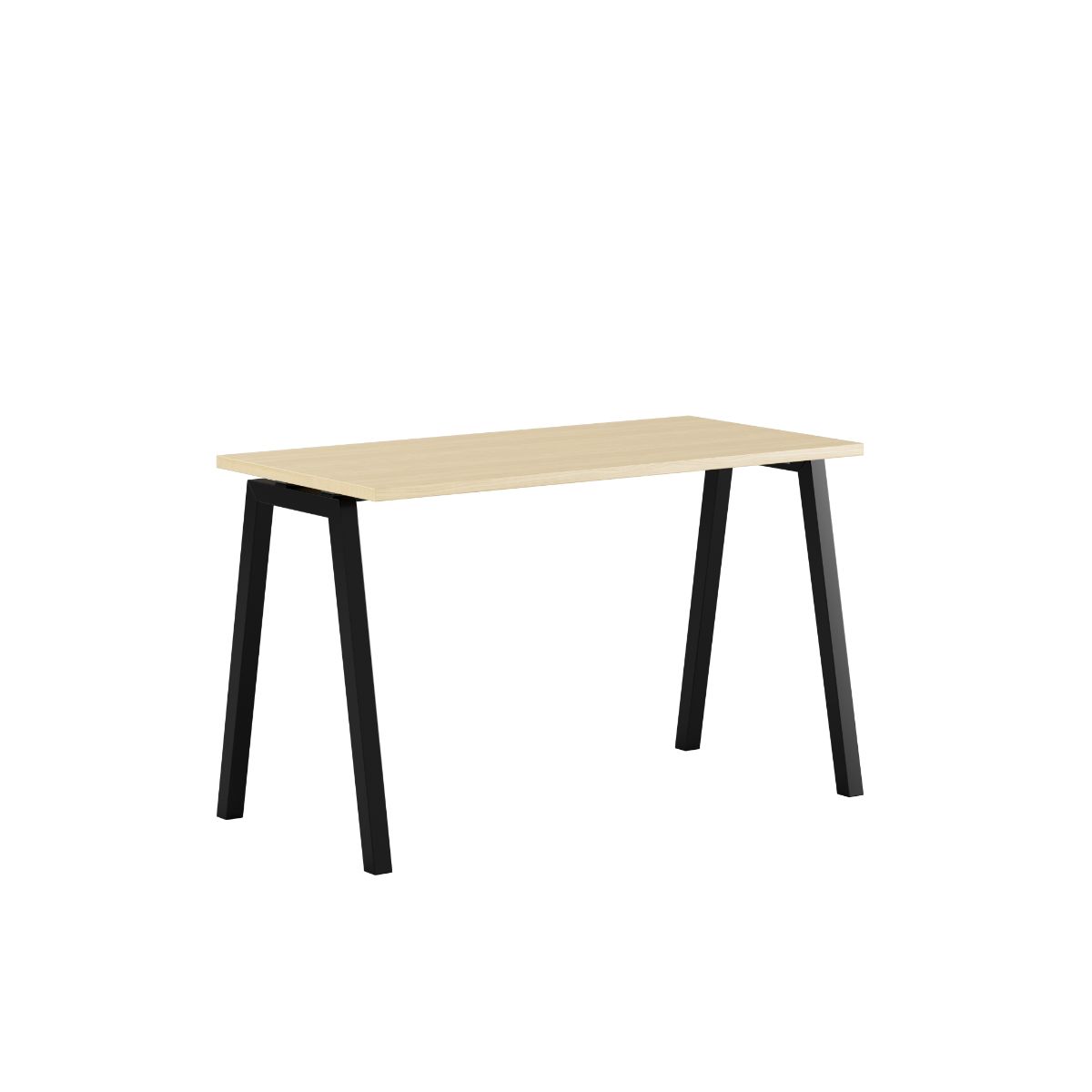 Produktbillede af Luna A Bord 120x60cm Birk-sort på tilbud