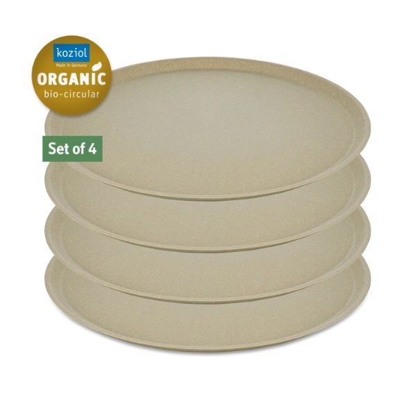 Koziol Connect Plate Ø25,5cm (4 Stk.) Dessert Sand ❤ Kæmpe udvalg i Koziol ❤ Billig fragt og hurtig levering 2 - 5 hverdage - Varenummer: BAR-649861 / Ean: '4002942554036 på lager - Udsalg på Køkken Borddækning Bionedbrydelig service Spar op til 61% - Over 360 kendte mærker på udsalg