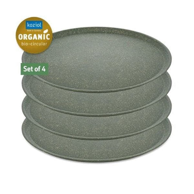 Koziol Connect Plate Ø25,5cm (4 Stk.) Ash Grey ❤ Kæmpe udvalg i Koziol ❤ Billig fragt og hurtig levering 2 - 5 hverdage - Varenummer: BAR-649862 / Ean: '4002942559260 på lager - Udsalg på Køkken Borddækning Bionedbrydelig service Spar op til 59% - Over 360 kendte mærker på udsalg