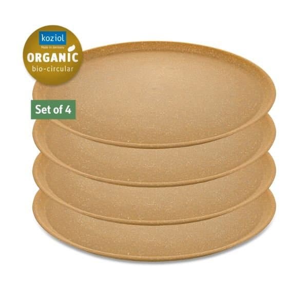Koziol Connect Plate Ø25,5cm (4 Stk.) Wood ❤ Kæmpe udvalg i Koziol ❤ Billig fragt og hurtig levering 2 - 5 hverdage - Varenummer: BAR-649863 / Ean: &