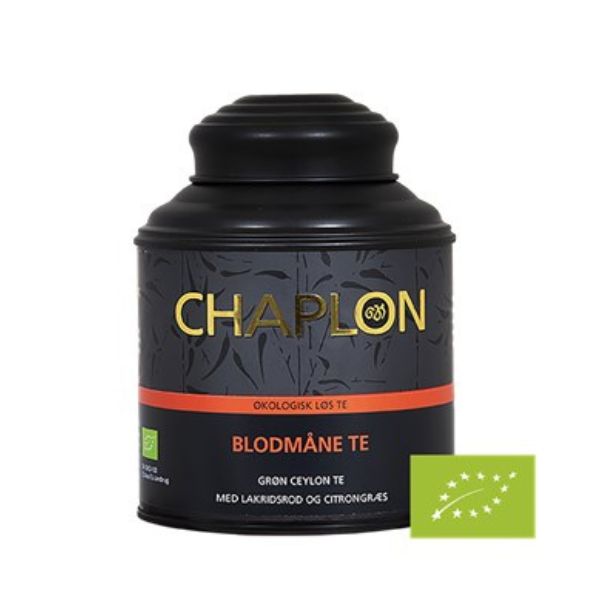 Produktbillede af Chaplon Grøn Te Blodmåne Øko 160g på tilbud i brug