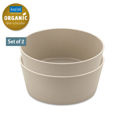 Koziol Connect Bowl 400ml (2 Stk.) Dessert Sand ❤ Kæmpe udvalg i Koziol ❤ Billig fragt og hurtig levering 2 - 5 hverdage - Varenummer: BAR-649869 / Ean: '4002942554050 på lager - Udsalg på Køkken Borddækning Bionedbrydelig service Spar op til 52% - Over 400 kendte brands på udsalg