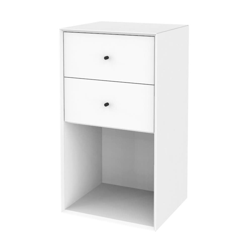 The Box 71 Hvid med 2 skuffer øverst ✔ Kæmpe udvalg i  Storage And Shelves ✔ Billig fragt og hurtig levering 2 - 5 hverdage - Varenummer: STSH-228070 / Ean:  på lager - Udsalg på The Box 71 Hvid > The Box Hvid Spar op til 57% - Over 1312 kendte brands på udsalg