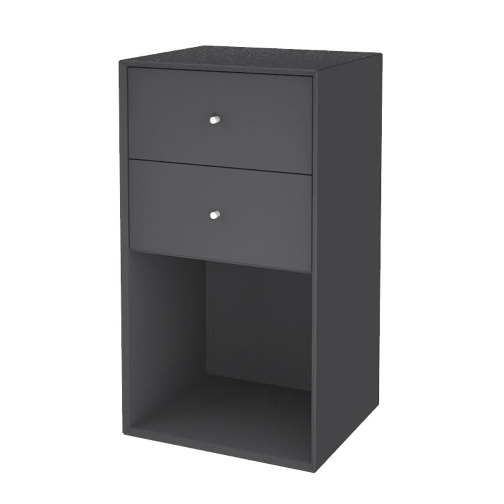 The Box 71 Grafit med 2 skuffer øverst ✔ Kæmpe udvalg i  Storage And Shelves ✔ Billig fragt og hurtig levering 2 - 5 hverdage - Varenummer: STSH-228141 / Ean:  på lager - Udsalg på The Box 71 Grafit > The Box Grafit Spar op til 56% - Over 1312 kendte brands på udsalg