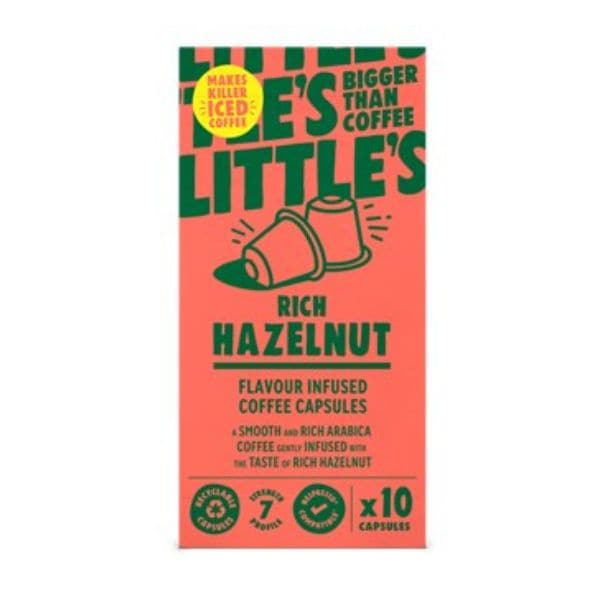 Kaffekapsler Med Hasselnøddesmag 55g Littles ❤ Kæmpe udvalg i Littles ❤ Billig fragt og hurtig levering 2 - 5 hverdage - Varenummer: BAR-877417 / Ean: &