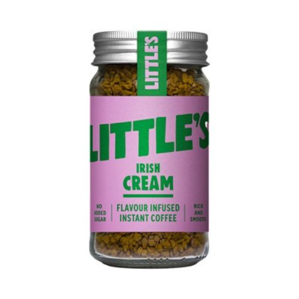 Produktbillede af Instant Kaffe Med Irish Creamsmag 50g Littles på tilbud i brug