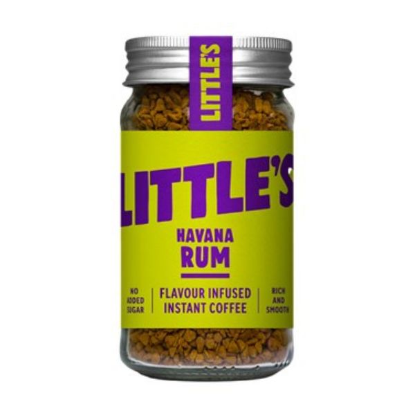 Produktbillede af Instant Kaffe Med Romsmag 50g Littles på tilbud i brug