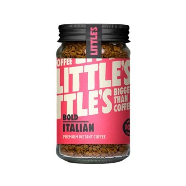 Instant Italiensk Mørkristet Kaffe 100g Littles ❤ Kæmpe udvalg i Littles ❤ Billig fragt og hurtig levering 2 - 5 hverdage - Varenummer: BAR-877436 / Ean: &