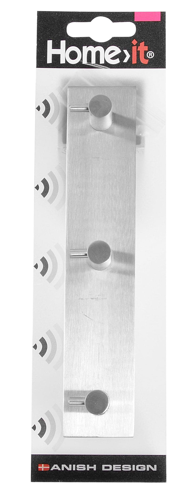 Home>it - Knagerække - med 3 knager - rustfri ❤ Stort online udvalg i Home>it ❤ Billig fragt og hurtig levering 2 - 5 hverdage ❤ Varenummer: BGH-38602189504663 / Ean: &