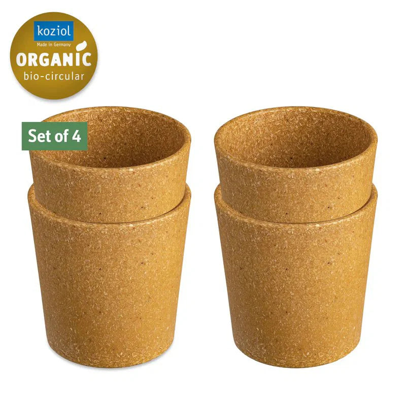 Koziol Connect Cup S 190ml (4 Stk.) Wood