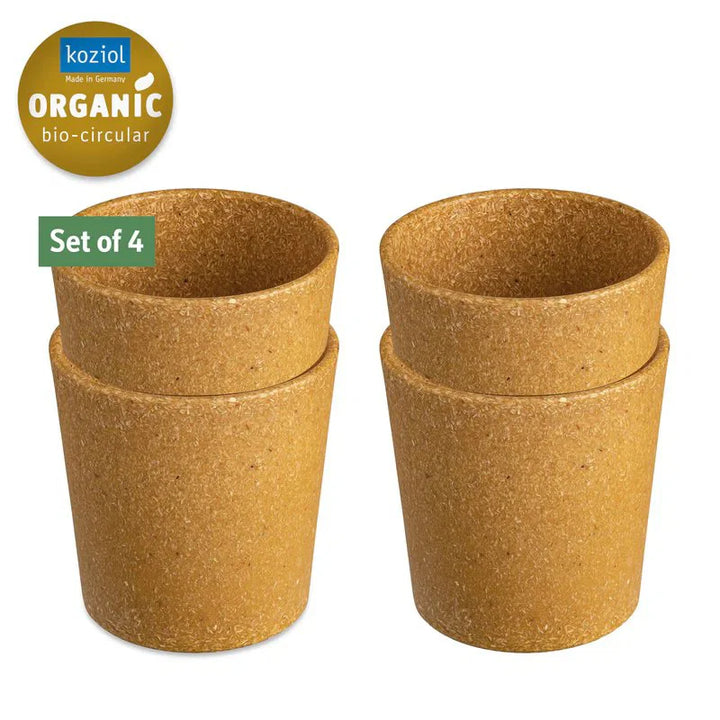 Koziol Connect Cup S 190ml (4 Stk.) Wood