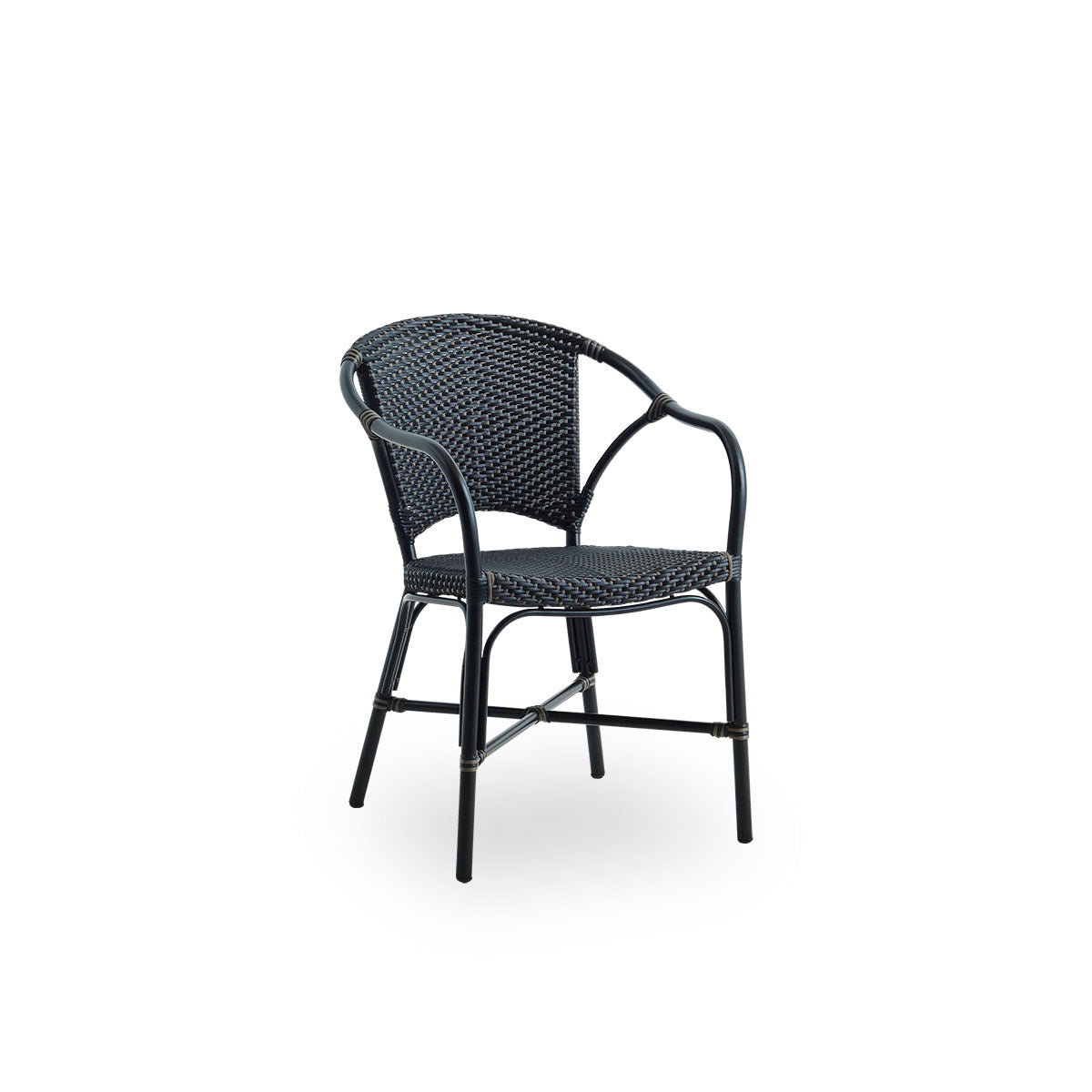 Produktbillede af Sika Design Valerie Exterior Caféstol Sort 82 i premium kvalitet