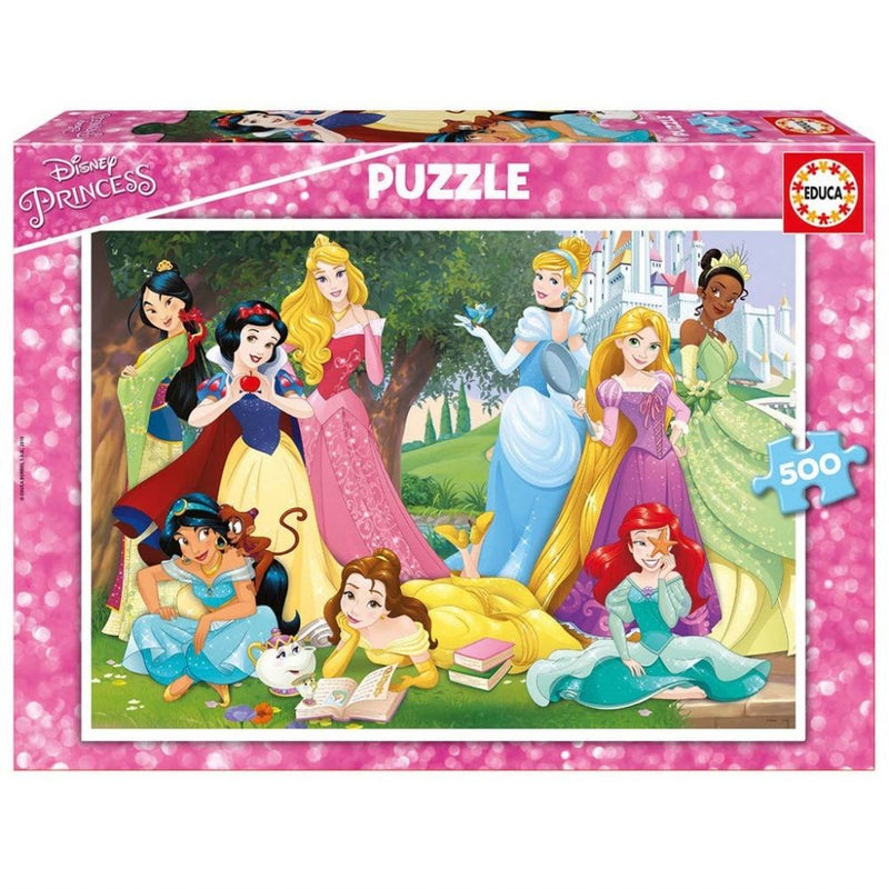 Educa Puslespil 500 Disney Prinsesser ❤ Stort online udvalg i Educa Puzzle ❤ Billig fragt og hurtig levering 2 - 5 hverdage ❤ Varenummer: BGH-42159471493372 / Ean: &