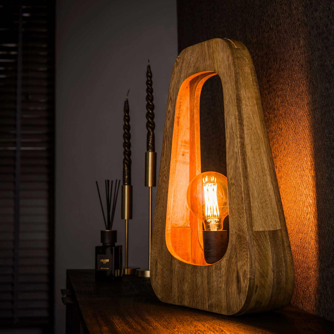 billigt tilbud på håndlavet mangotræ bordlampe (50 cm) fra W-Pecker. Spar op til 62% på udsalg! Hurtig levering (1-2 hverdage) og billig fragt. Køb online nu!