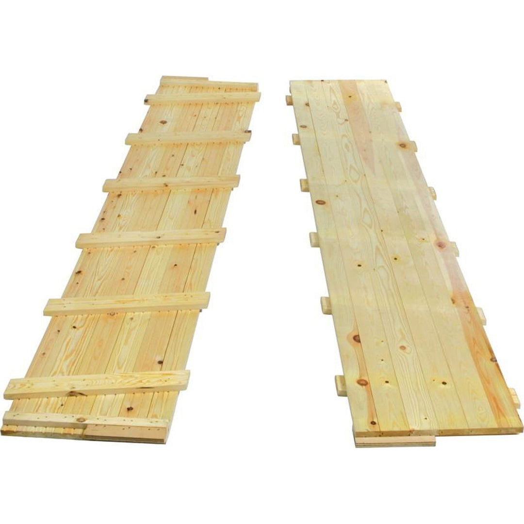 Produktbillede af Gulvplader 50x300cm u/lak på tilbud