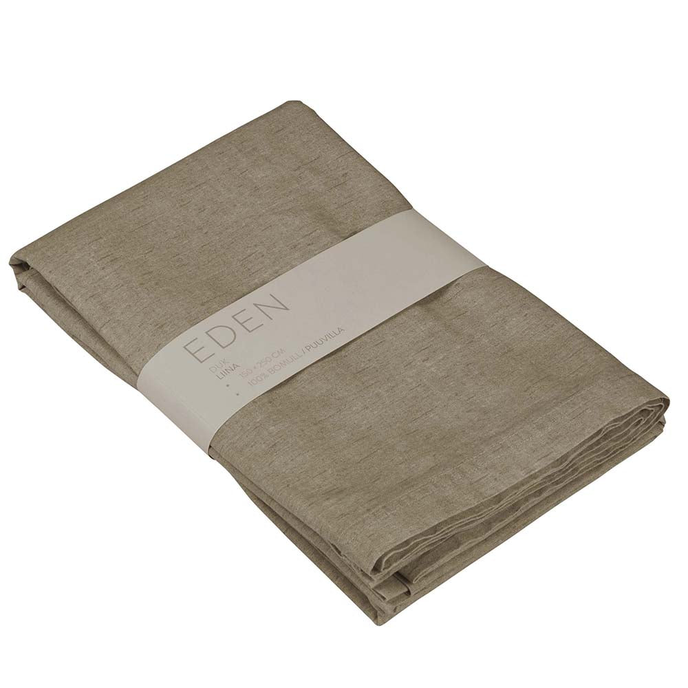 Produktbillede af Fondaco Eden dug 150 x 250 cm hørfarve i premium kvalitet