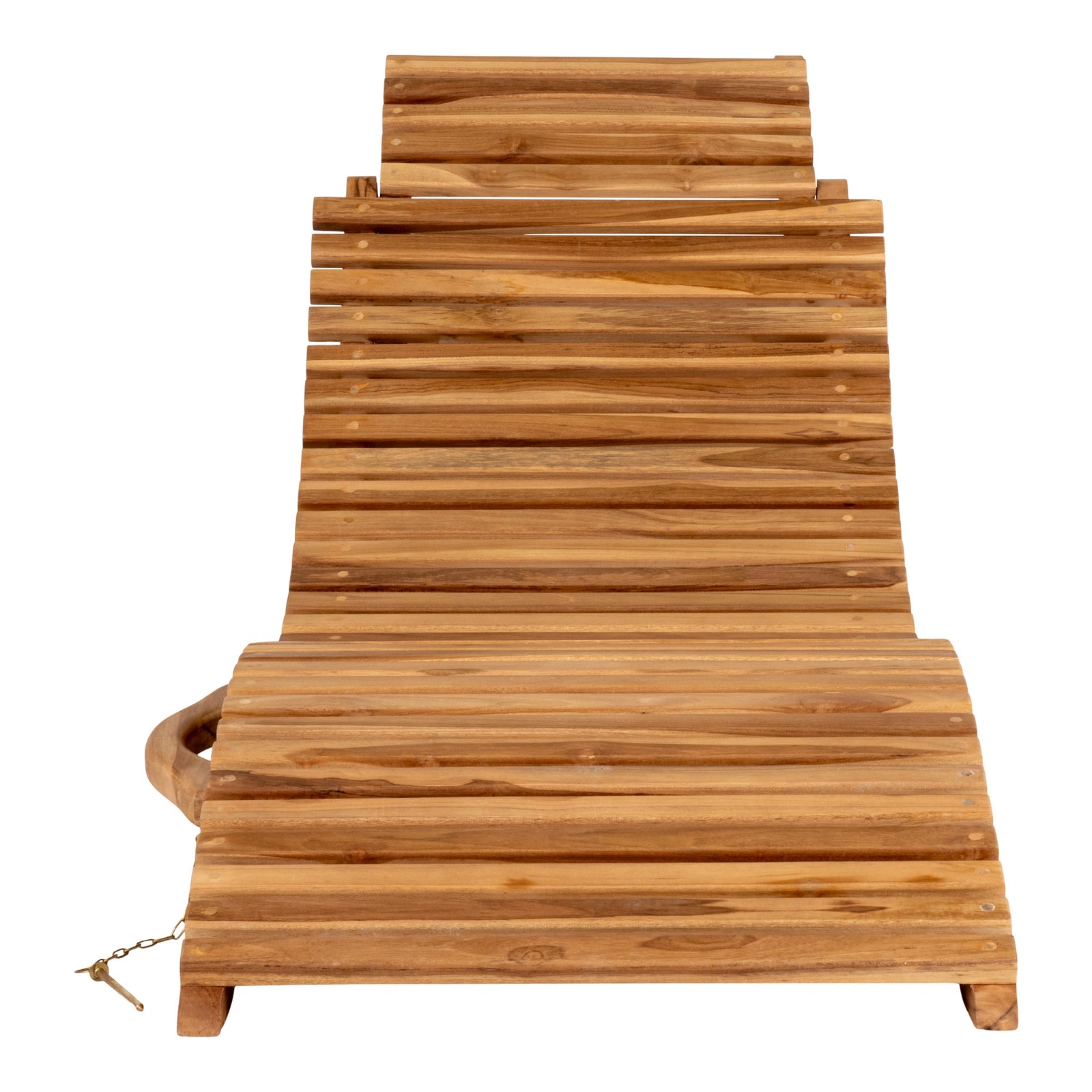 Produktbillede af House Nordic Arrieta Teak Liggestol Solvogn i teaktræ 185 i premium kvalitet