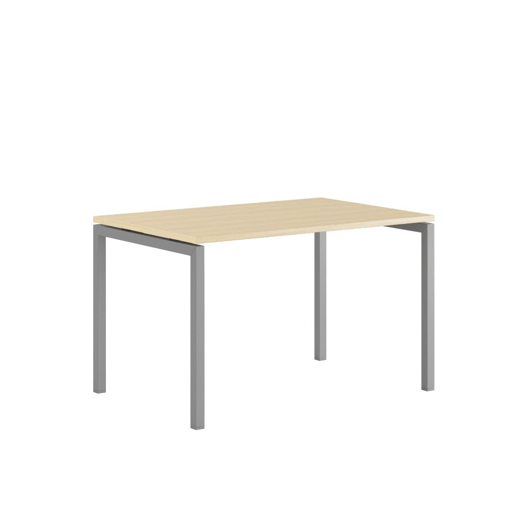 Produktbillede af Luna U Bord 120x80cm Birk-grå på tilbud