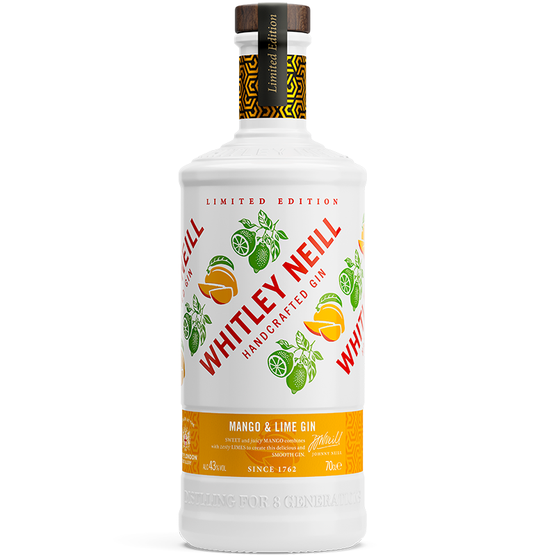 Whitley Neill Mango & Lime Gin Fl 70 ❤ Stort online udvalg i WHITLEYNEI ❤ Billig fragt og hurtig levering 2 - 5 hverdage ❤ Varenummer: BAR-658754 / Ean: '5011166064718 på lager - Udsalg på Fødevarer, drikkevarer og tobak | Drikkevarer | Alkoholiske drikke | Spiritus | Gin Spar op til 59% - Over 400 kendte brands på udsalg