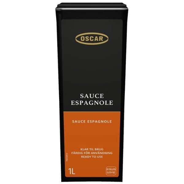 Sauce Espagnole (Klar Til Brug) Oscar 1ltr ✔ Kæmpe udvalg i OSCAR ✔ Billig fragt og hurtig levering 2 - 5 hverdage - Varenummer: BAR-671230 / Ean: &