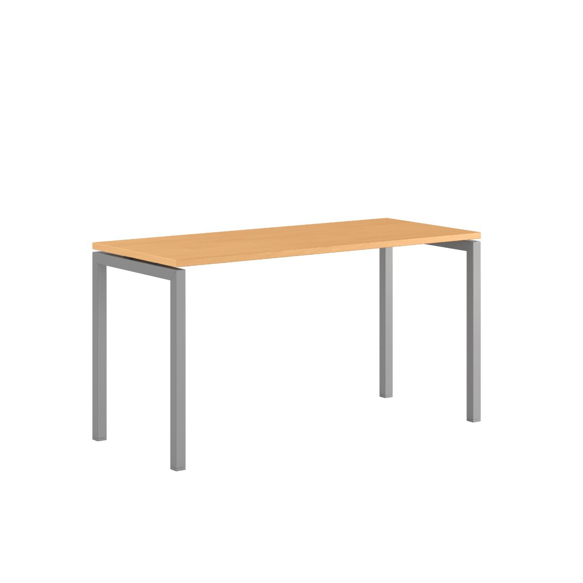 Produktbillede af Luna U Bord 140x60cm Bøg-grå på tilbud