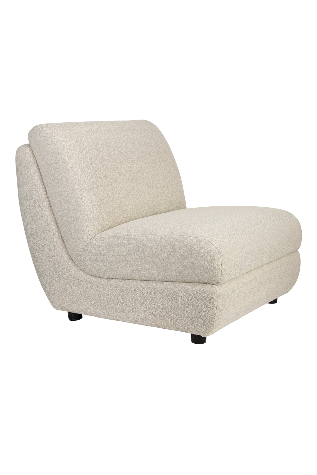 ZUIVER Mississippi udendørs loungestol beige olefin fiber/polyester
