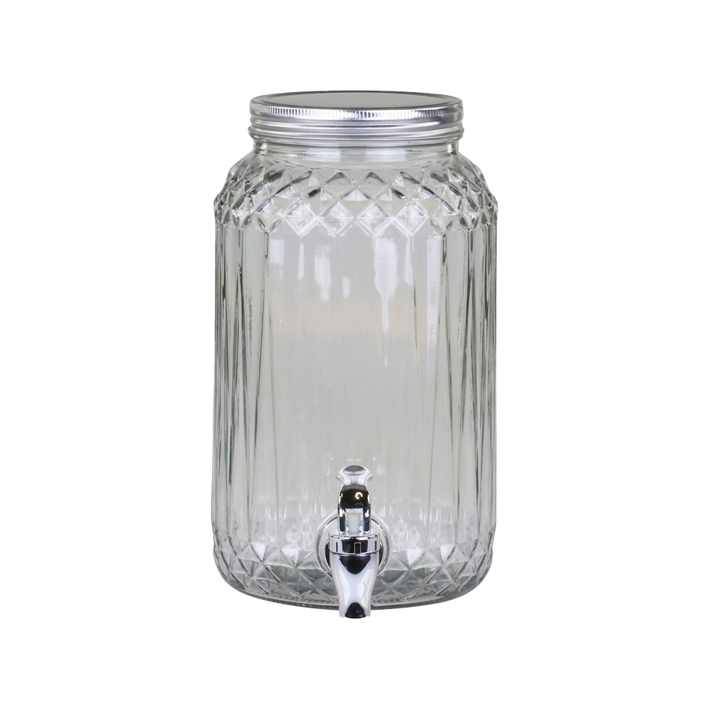 Produktbillede af Dispenser i glas m. taphane 3.5 l. på tilbud i høj kvalitet