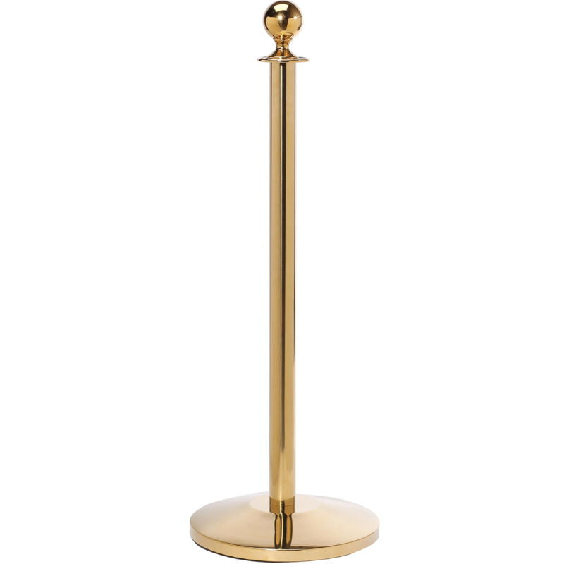 Produktbillede af Afspærringsstolpe ­ Guld 100 x 35 Cm. på tilbud i premium kvalitet