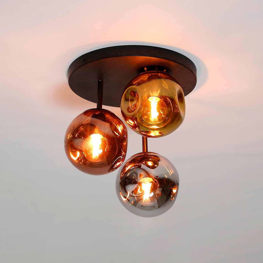 Se Triblet ⇒ Plafond med tre glaskupler ⇒ Udsalg og Tilbud Nu