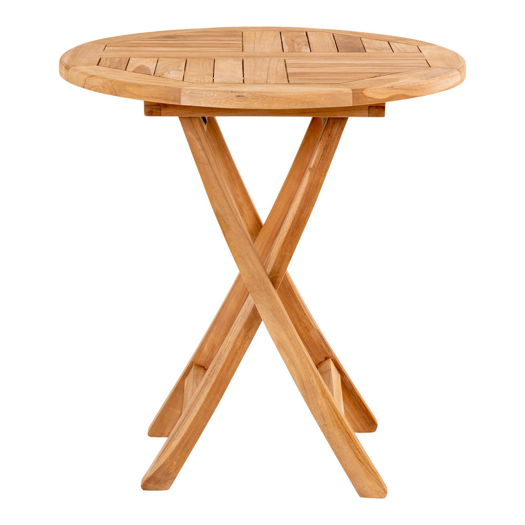 HOUSE NORDIC Oviedo havebord rund natur teaktræ Ø70