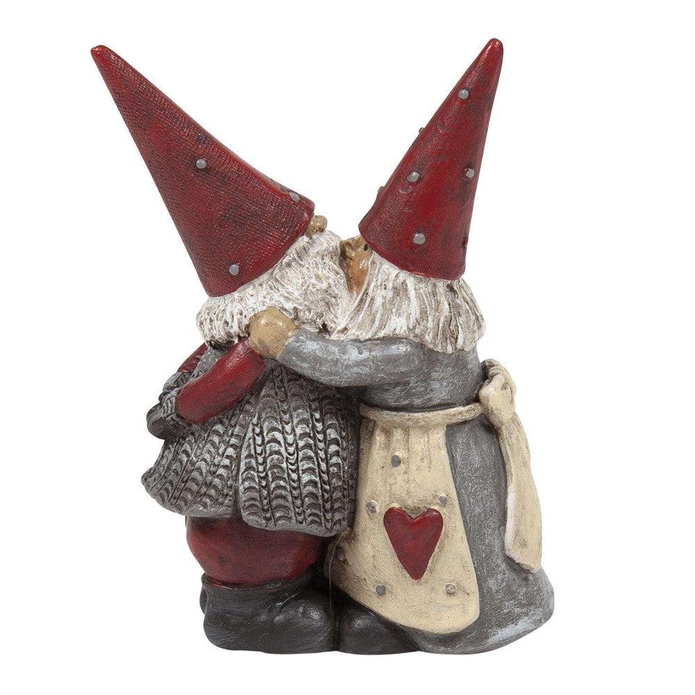 Produktbillede af Nääsgränsgården Santa Håkan and Stina kissing H.7,5cm i premium kvalitet