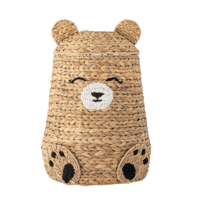 Bloomingville MINI - Timone Kurv m/låg, Natur, Vandhyacint ❤ Kæmpe udvalg i Bloomingville MINI ❤ Billig fragt og hurtig levering 2 - 5 hverdage - Varenummer: BGH-49185266565450 / Ean: '5711173332762 på lager - Udsalg på Alle produkter (Lagerbeholdning er større end 1) Spar op til 67% - Over 1300 kendte brands på udsalg