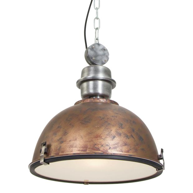 Produktbillede af Bikkel loftlampe ø 42 cm 6 forskellige finish Metal brun på tilbud i høj kvalitet