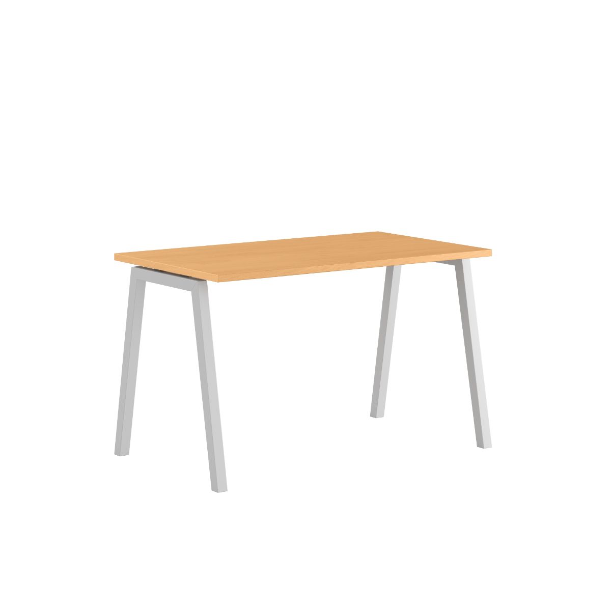 Produktbillede af Luna A Bord 120x70cm Bøg-hvid på tilbud
