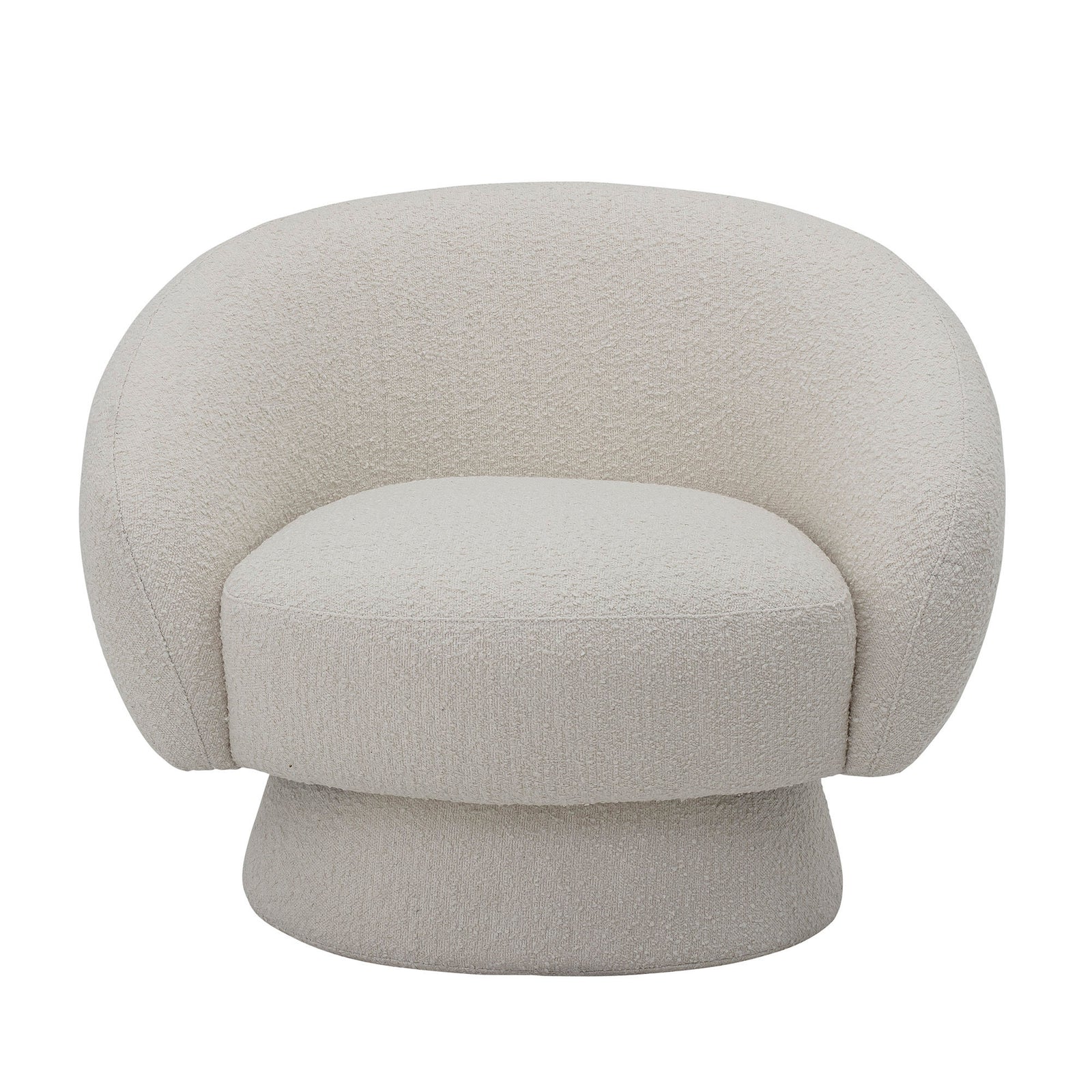 Produktbillede af BLOOMINGVILLE TED LOUNGESTOL HVID 93 i premium kvalitet