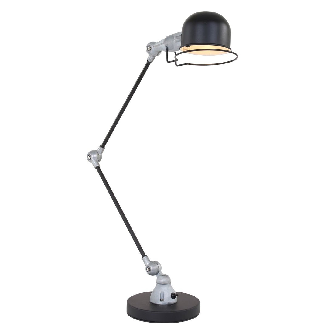 Produktbillede af Hood bordlampe i sort eller grøn metal Metal sort på tilbud i høj kvalitet