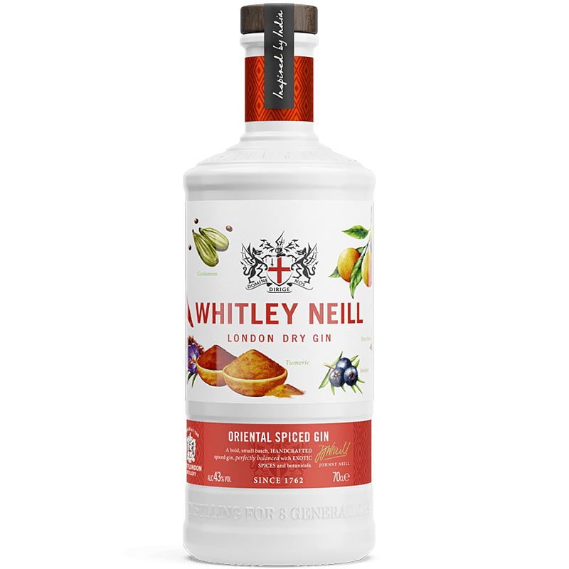 Whitley Neill Oriental Spiced Gin Fl 70 ❤ Kæmpe udvalg i WHITLEYNEI ❤ Billig fragt og hurtig levering 2 - 5 hverdage - Varenummer: BAR-682610 / Ean: '5011166067801 på lager - Udsalg på Drikkevarer Spiritus Gin Spar op til 61% - Over 454 kendte mærker på udsalg