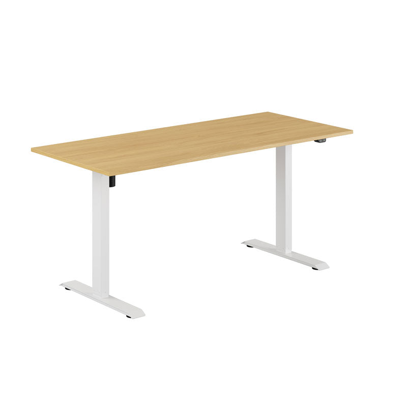 Produktbillede af EASY Hæve/Sænkebord m/1 motor 160x70cm Urban-sort på tilbud