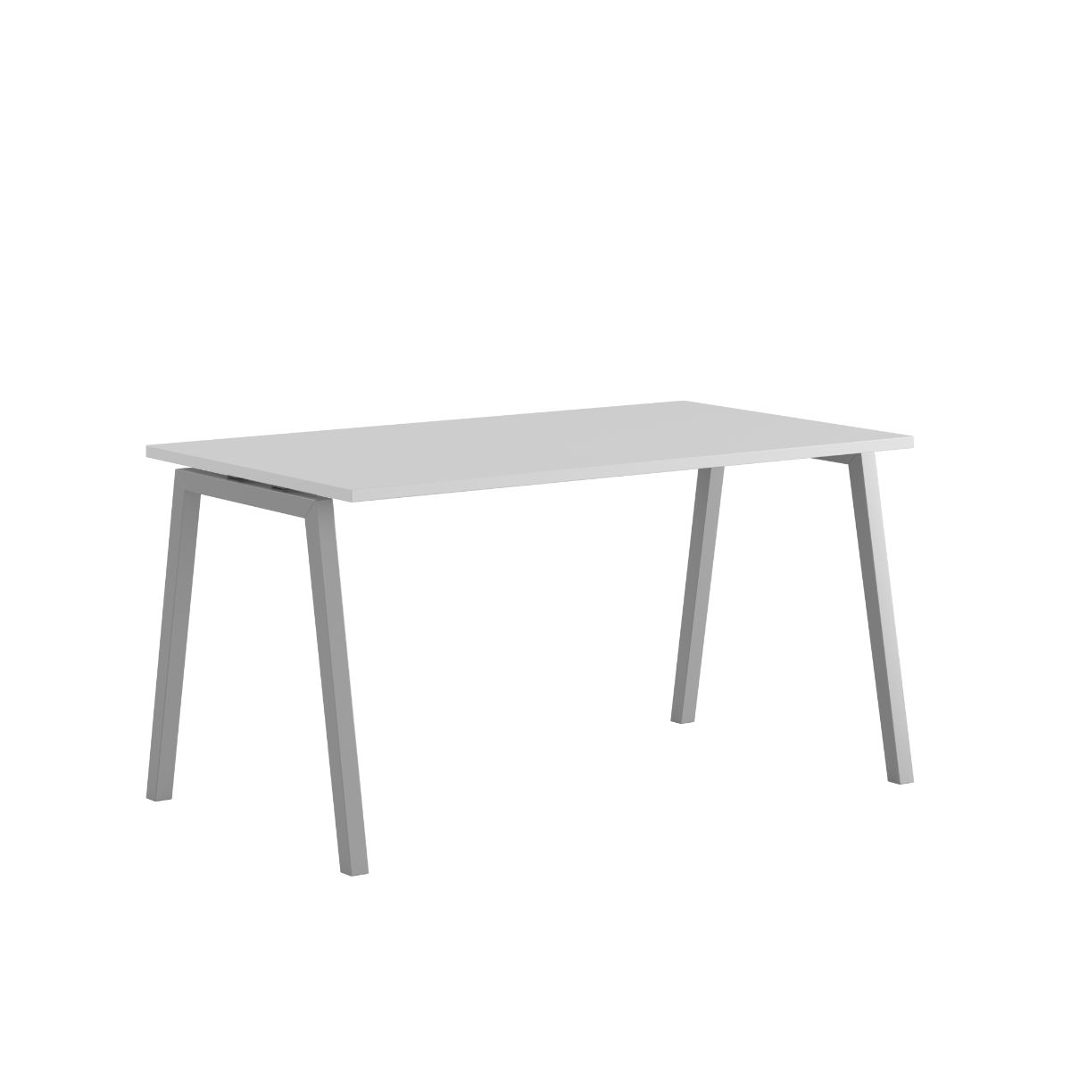 Produktbillede af Luna A Bord 140x80cm Hvid-grå på tilbud